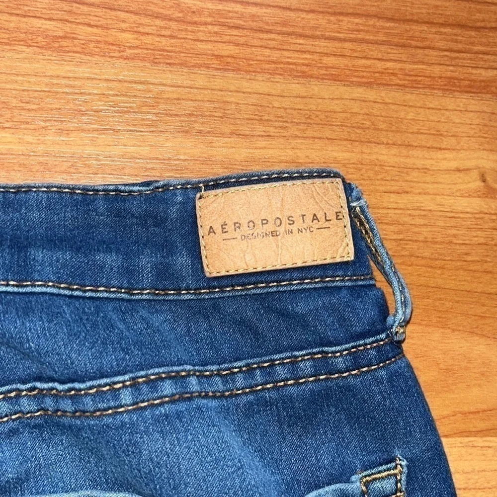 Aeropostale women’s skinny jeans high waisted jeggings size 6